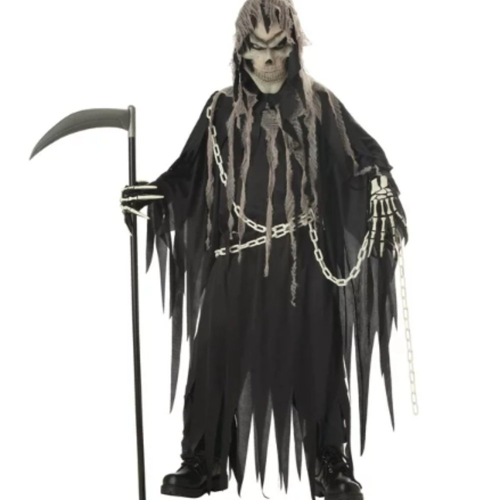 California Costumes 00231 Boy's Mr. Grim Costume sz M